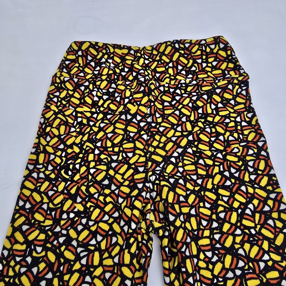 LULAROE Halloween‎ Kids Leggings S/M CANDY CORN